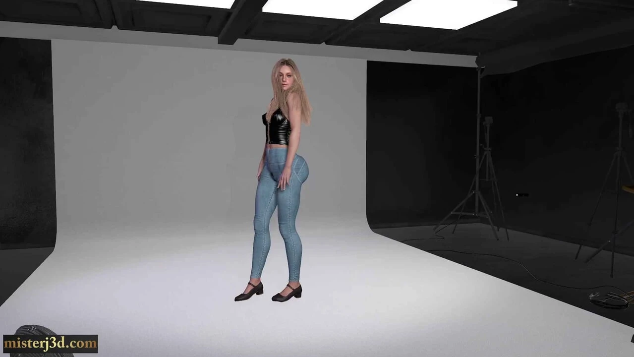 Dakota Enjoying her Studio Audition