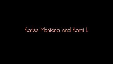 Dani Daniels And Karlie Montana Have A Lesbian Threesome With Their Friend