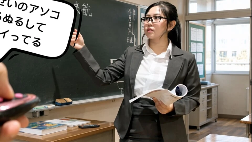 School Teacher Big Ass Horny and Creampie pussy